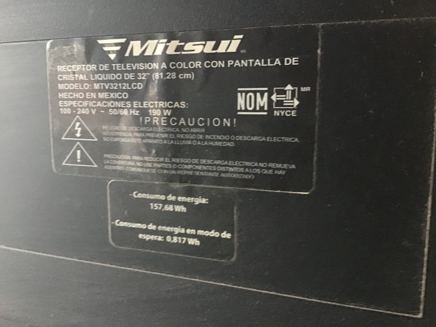 Pantalla Mitsui 32”